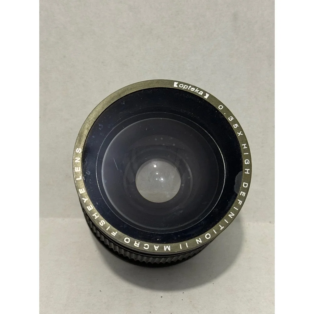 Opteka 0.35x High Definition II Macro Fisheye Lens 52mm Black